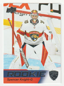 Spencer Knight - Florida Panthers (NHL Hockey Card) 2021-22 Upper Deck Star Rookies # 5 Mint