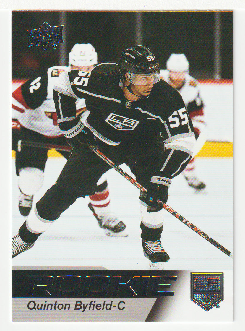 Quinton Byfield - Los Angeles Kings (NHL Hockey Card) 2021-22 Upper Deck Star Rookies # 8 Mint