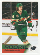 Calen Addison - Minnesota Wild (NHL Hockey Card) 2021-22 Upper Deck Star Rookies # 9 Mint