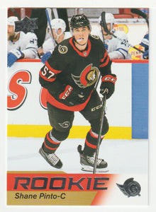 Shane Pinto - Ottawa Senators (NHL Hockey Card) 2021-22 Upper Deck Star Rookies # 11 Mint