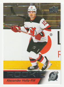 Alexander Holtz - New Jersey Devils (NHL Hockey Card) 2021-22 Upper Deck Star Rookies # 15 Mint