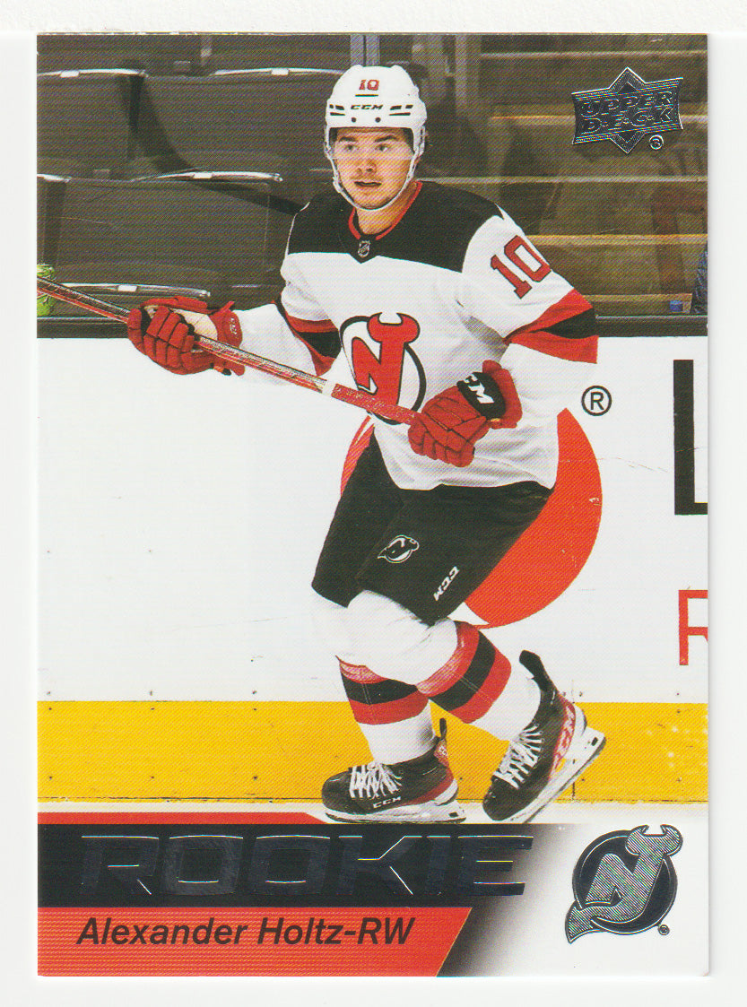 Alexander Holtz - New Jersey Devils (NHL Hockey Card) 2021-22 Upper Deck Star Rookies # 15 Mint