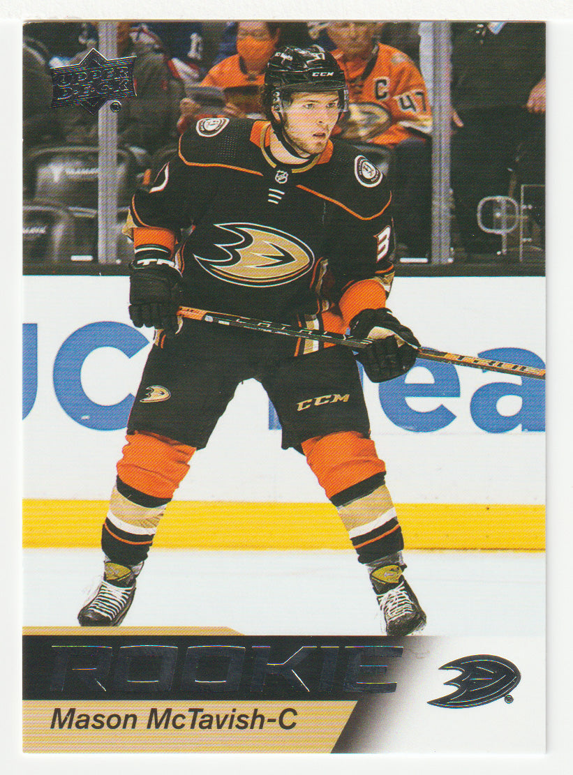 Mason McTavish - Anaheim Ducks (NHL Hockey Card) 2021-22 Upper Deck Star Rookies # 23 Mint