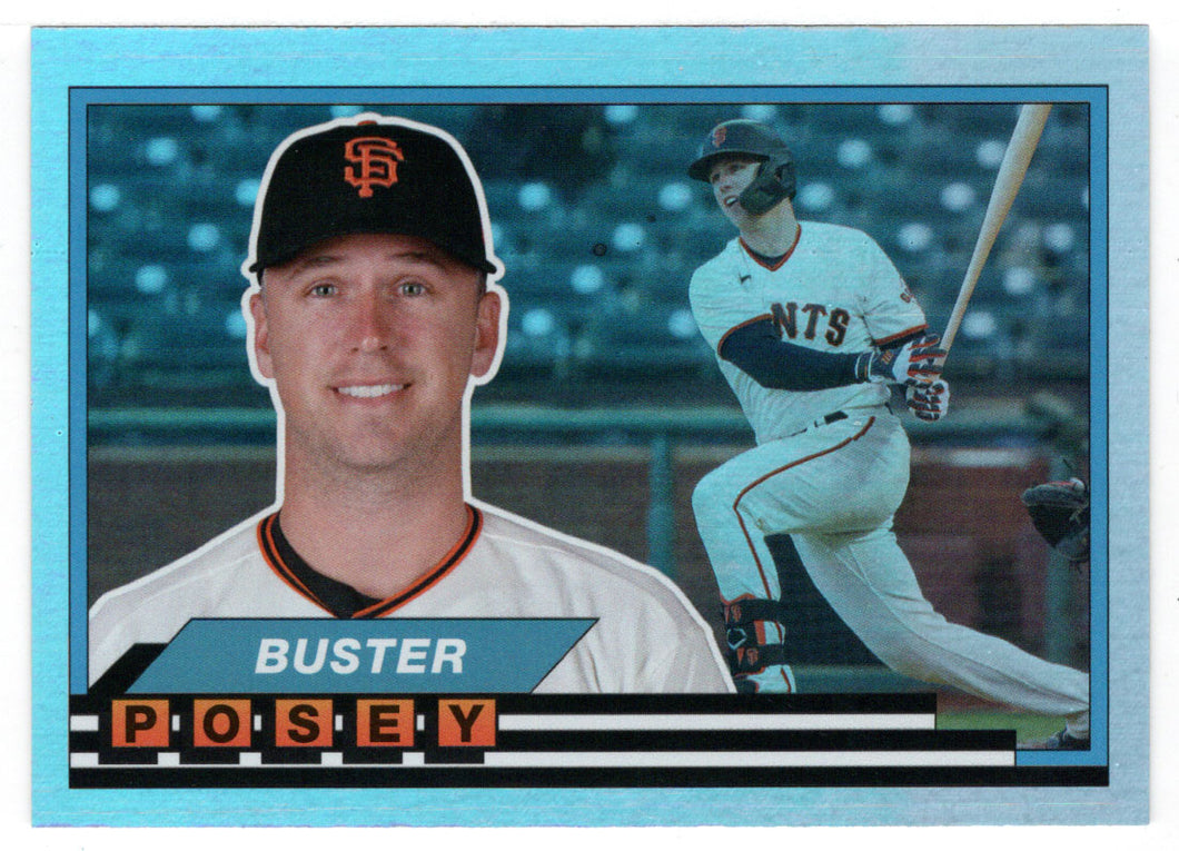 Buster Posey - San Francisco Giants - Big Foil (MLB Baseball Card) 2021 Topps Archives # 89BF-5 Mint