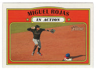 Miguel Rojas - Miami Marlins - In Action (MLB Baseball Card) 2021 Topps Heritage # 10 Mint