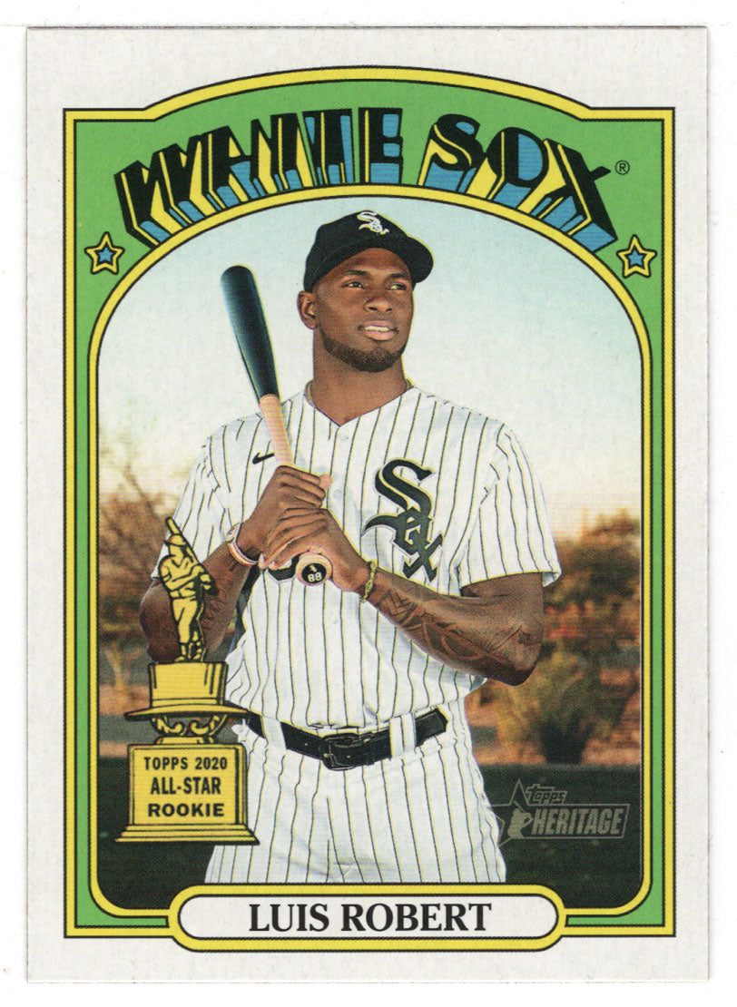 Luis Robert - Chicago White Sox (MLB Baseball Card) 2021 Topps Heritage # 33 Mint