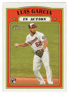 Luis Garcia - Washington Nationals - In Action (MLB Baseball Card) 2021 Topps Heritage # 110 Mint