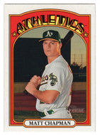 Matt Chapman - Oakland Athletics (MLB Baseball Card) 2021 Topps Heritage # 123 Mint