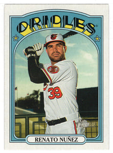 Renato Nunez - Baltimore Orioles (MLB Baseball Card) 2021 Topps Heritage # 220 Mint