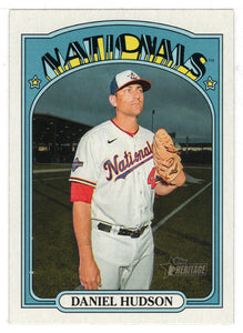 Daniel Hudson - Washington Nationals (MLB Baseball Card) 2021 Topps Heritage # 234 Mint