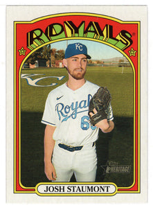 Josh Staumont - Kansas City Royals (MLB Baseball Card) 2021 Topps Heritage # 284 Mint