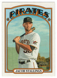 Jacob Stallings - Pittsburgh Pirates (MLB Baseball Card) 2021 Topps Heritage # 352 Mint