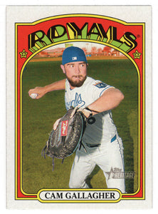 Cam Gallagher - Kansas City Royals - SP (MLB Baseball Card) 2021 Topps Heritage # 439 Mint