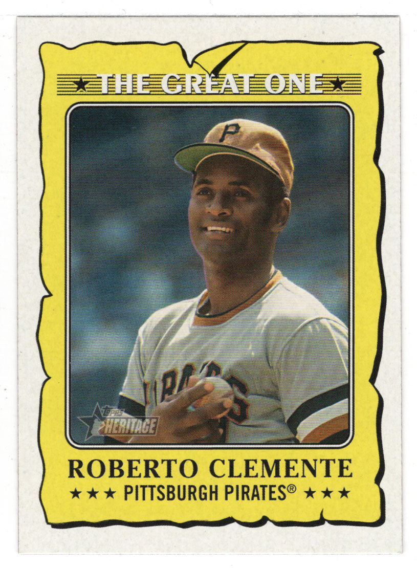 Roberto Clemente - Pittsburgh Pirates (MLB Baseball Card) 2021 Topps Heritage - The Great One # GO-22 Mint
