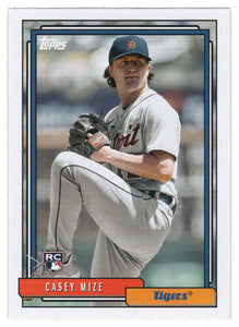 Casey Mize - Detroit Tigers - Redux (MLB Baseball Card) 2021 Topps Update # T92-20 Mint