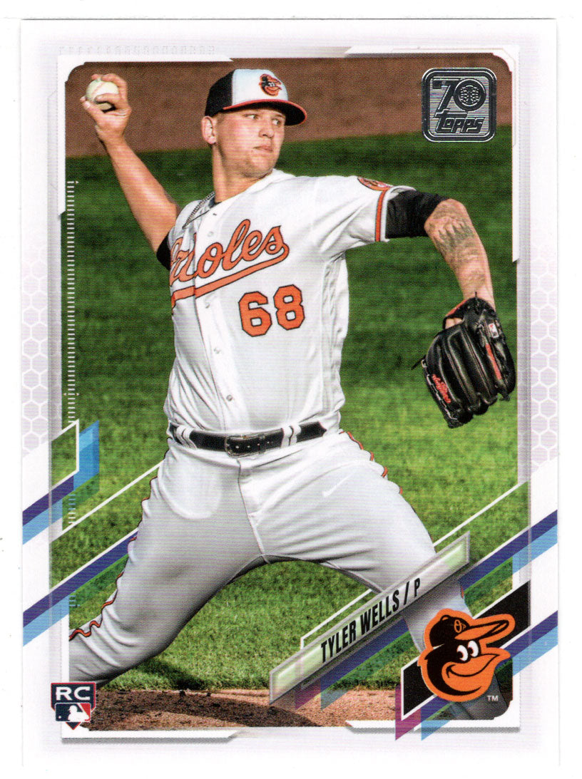 Tyler Wells RC - Baltimore Orioles (MLB Baseball Card) 2021 Topps Update # US-29 Mint