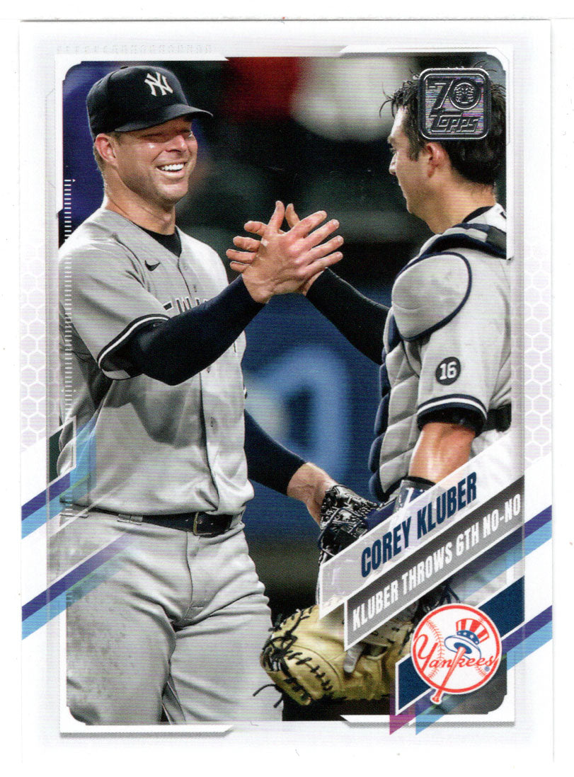 Corey Kluber - New York Yankees - Highlights (MLB Baseball Card) 2021 Topps Update # US-52 Mint