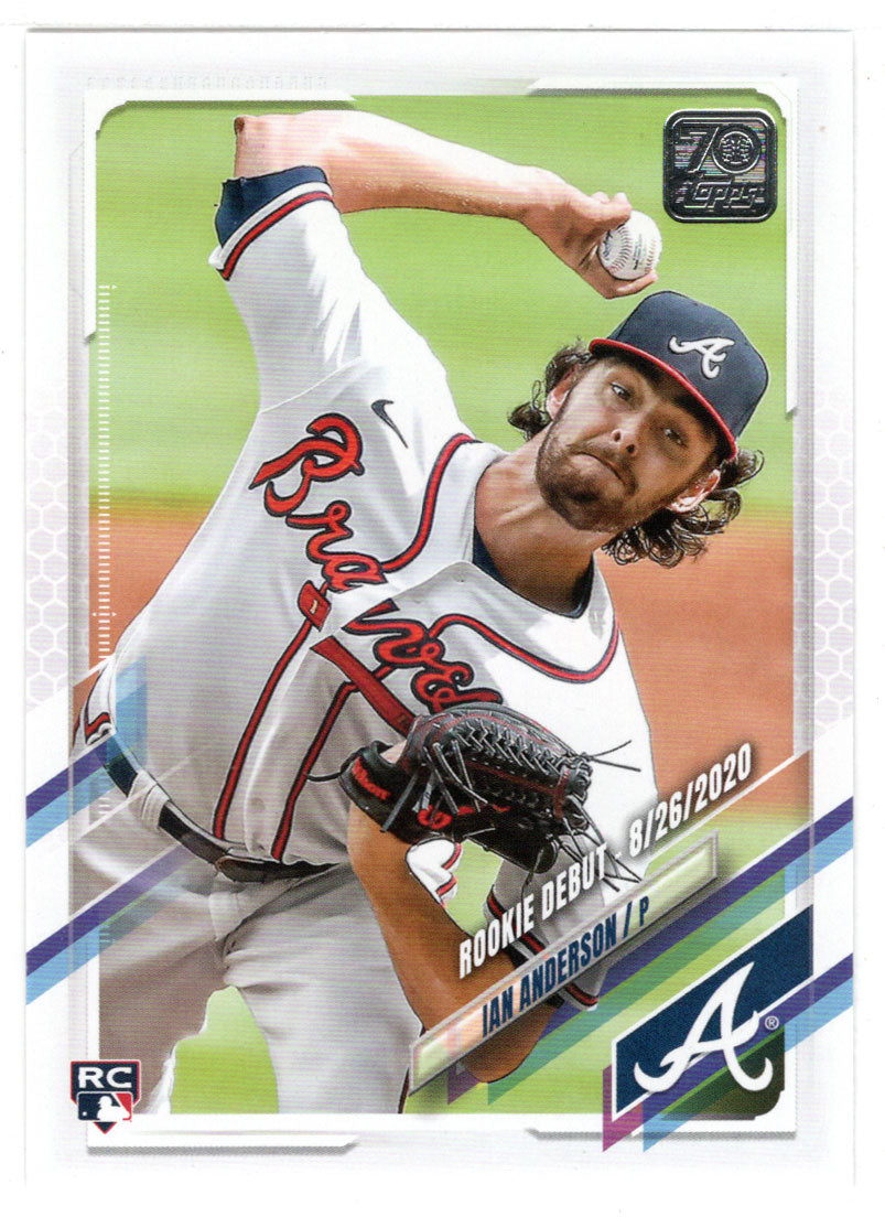 Ian Anderson - Atlanta Braves (MLB Baseball Card) 2021 Topps Update # US-60 Mint