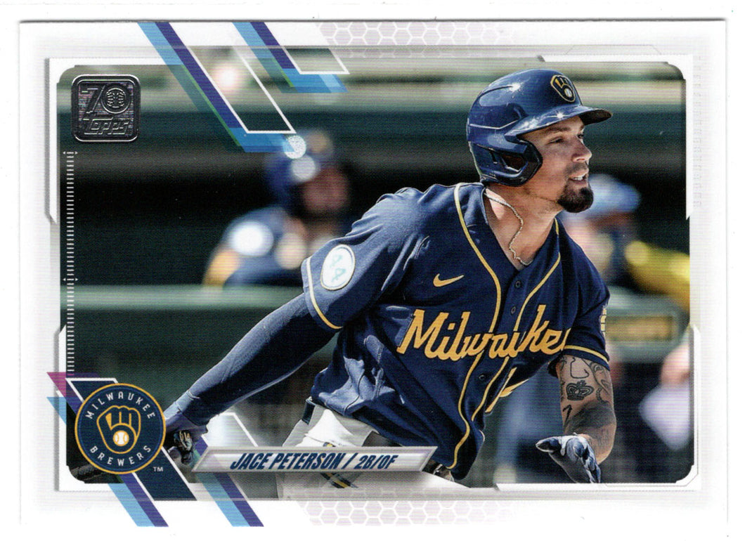 Jace Peterson - Milwaukee Brewers (MLB Baseball Card) 2021 Topps Update # US-112 Mint