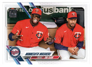 Byron Buxton - Miguel Sano - Minnesota Twins - Tag Team (MLB Baseball Card) 2021 Topps Update # US-248 Mint