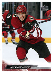 Shayne Gostisbehere - Arizona Coyotes (NHL Hockey Card) 2022-23 Upper Deck # 257 Mint