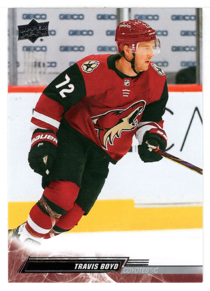 Travis Boyd - Arizona Coyotes (NHL Hockey Card) 2022-23 Upper Deck # 260 Mint