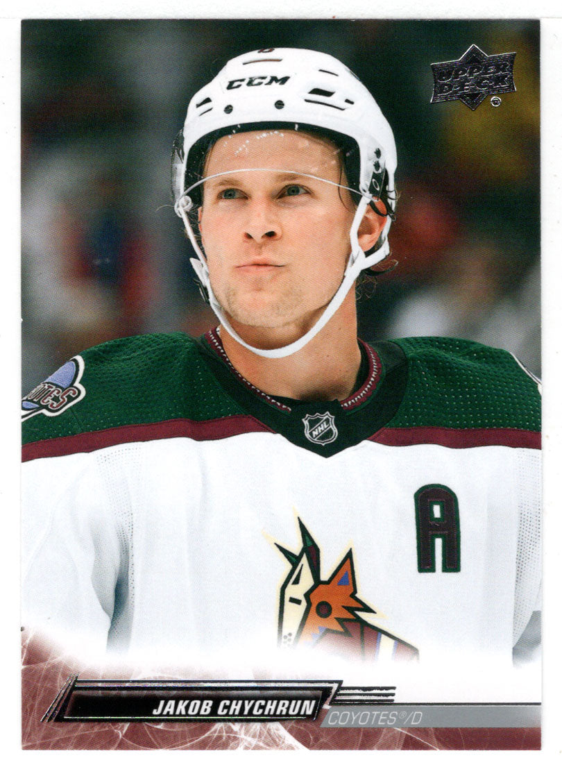 Jakob Chychrun - Arizona Coyotes (NHL Hockey Card) 2022-23 Upper Deck # 262 Mint