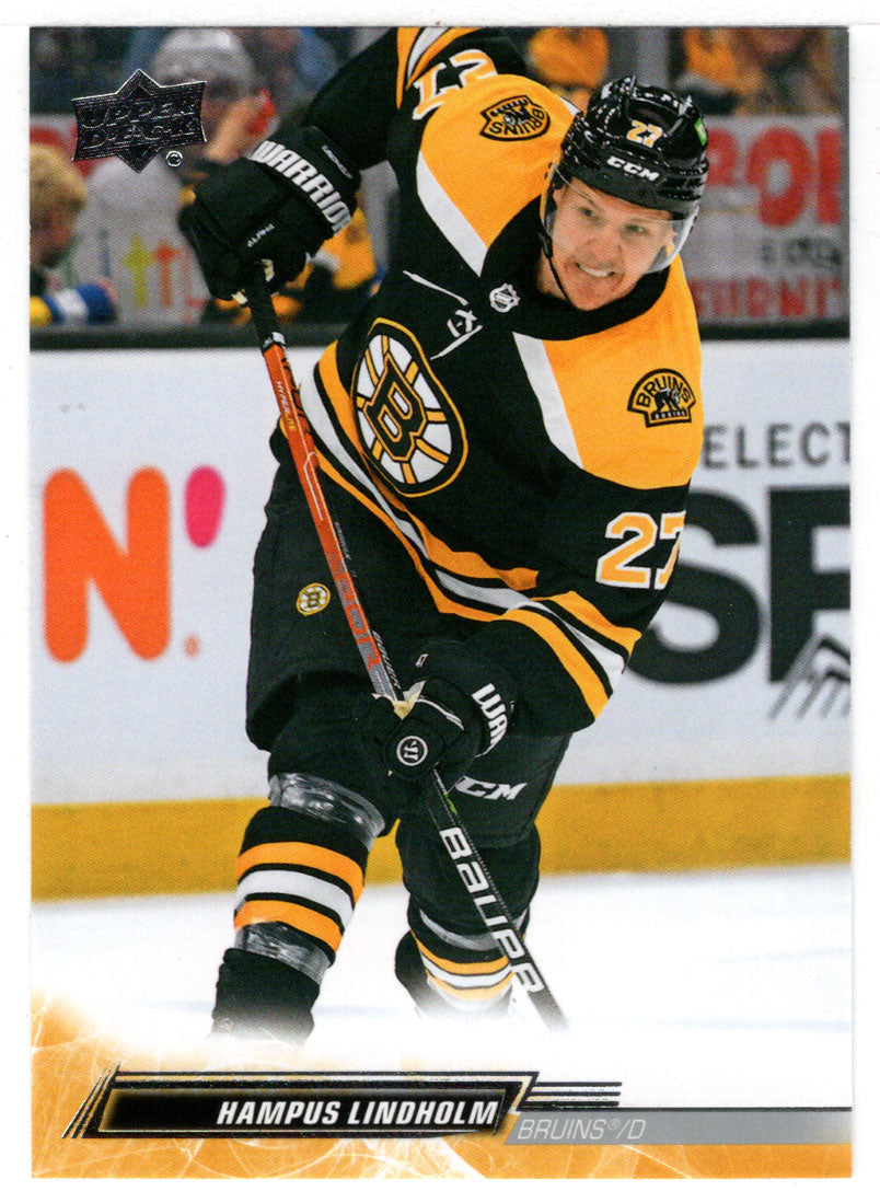 Hampus Lindholm - Boston Bruins (NHL Hockey Card) 2022-23 Upper Deck # 268 Mint