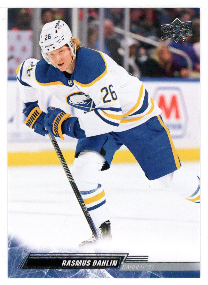 Rasmus Dahlin - Buffalo Sabres (NHL Hockey Card) 2022-23 Upper Deck # 275 Mint