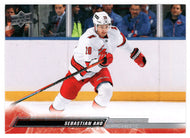 Sebastian Aho - Carolina Hurricanes (NHL Hockey Card) 2022-23 Upper Deck # 285 Mint