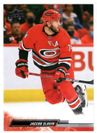 Jaccob Slavin - Carolina Hurricanes (NHL Hockey Card) 2022-23 Upper Deck # 286 Mint
