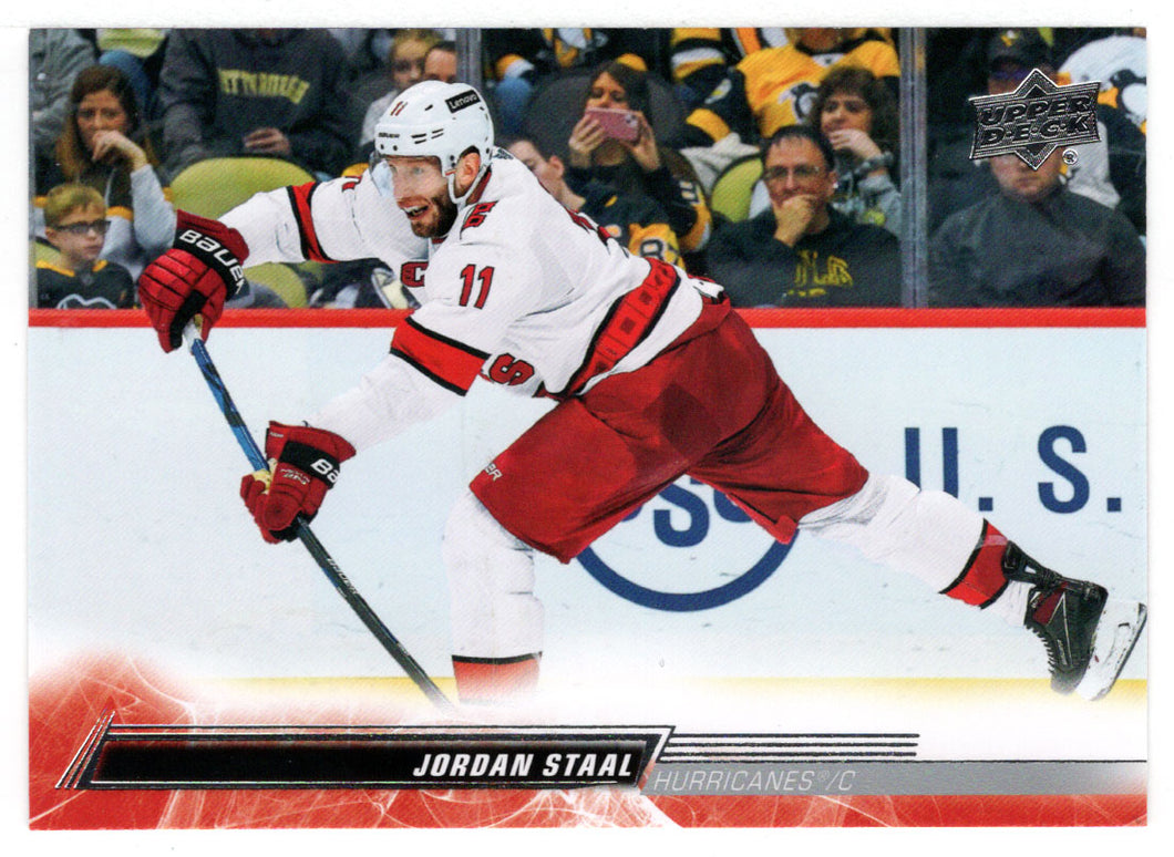 Jordan Staal - Carolina Hurricanes (NHL Hockey Card) 2022-23 Upper Deck # 289 Mint
