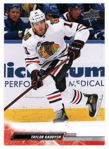 Taylor Raddysh - Chicago Blackhawks (NHL Hockey Card) 2022-23 Upper Deck # 293 Mint
