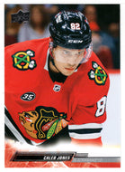 Caleb Jones - Chicago Blackhawks (NHL Hockey Card) 2022-23 Upper Deck # 294 Mint