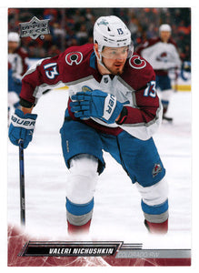 Valeri Nichushkin - Colorado Avalanche (NHL Hockey Card) 2022-23 Upper Deck # 301 Mint