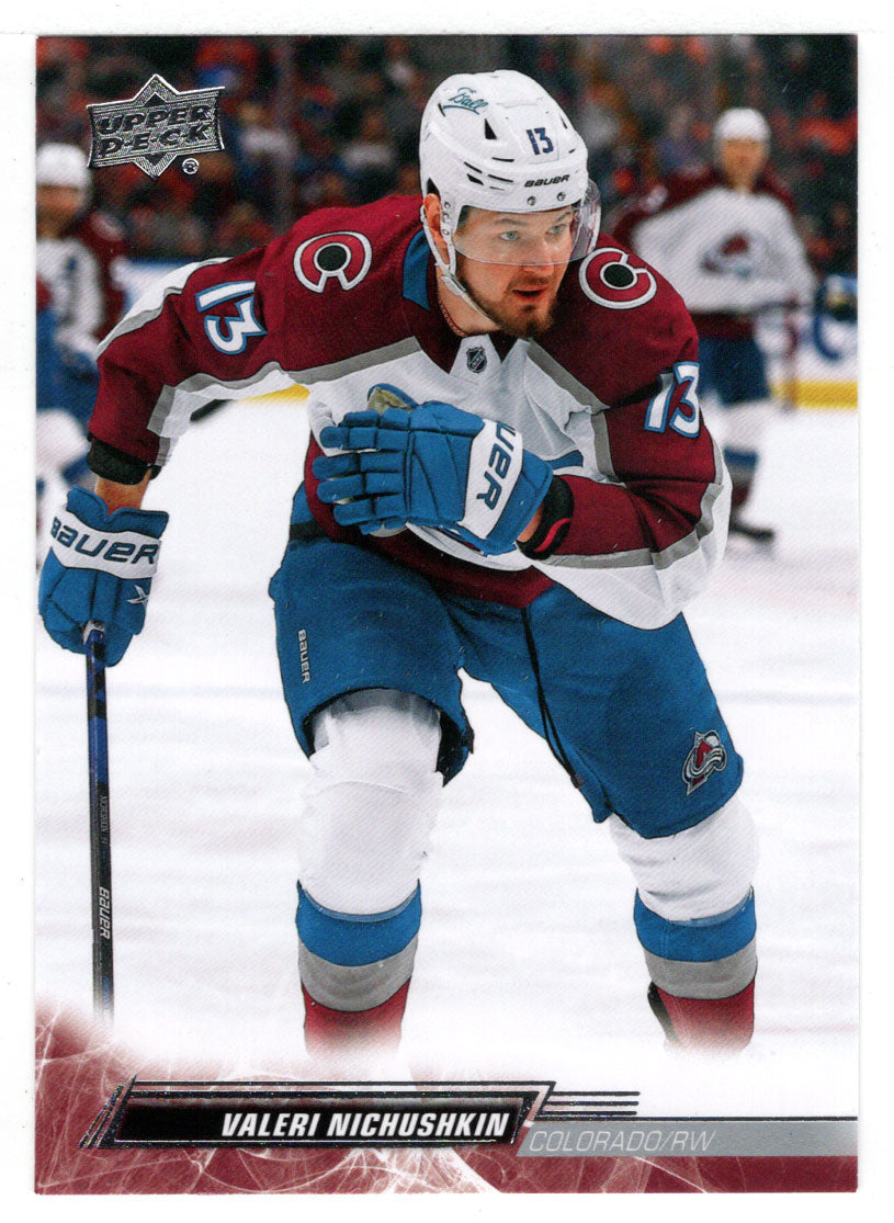 Valeri Nichushkin - Colorado Avalanche (NHL Hockey Card) 2022-23 Upper Deck # 301 Mint