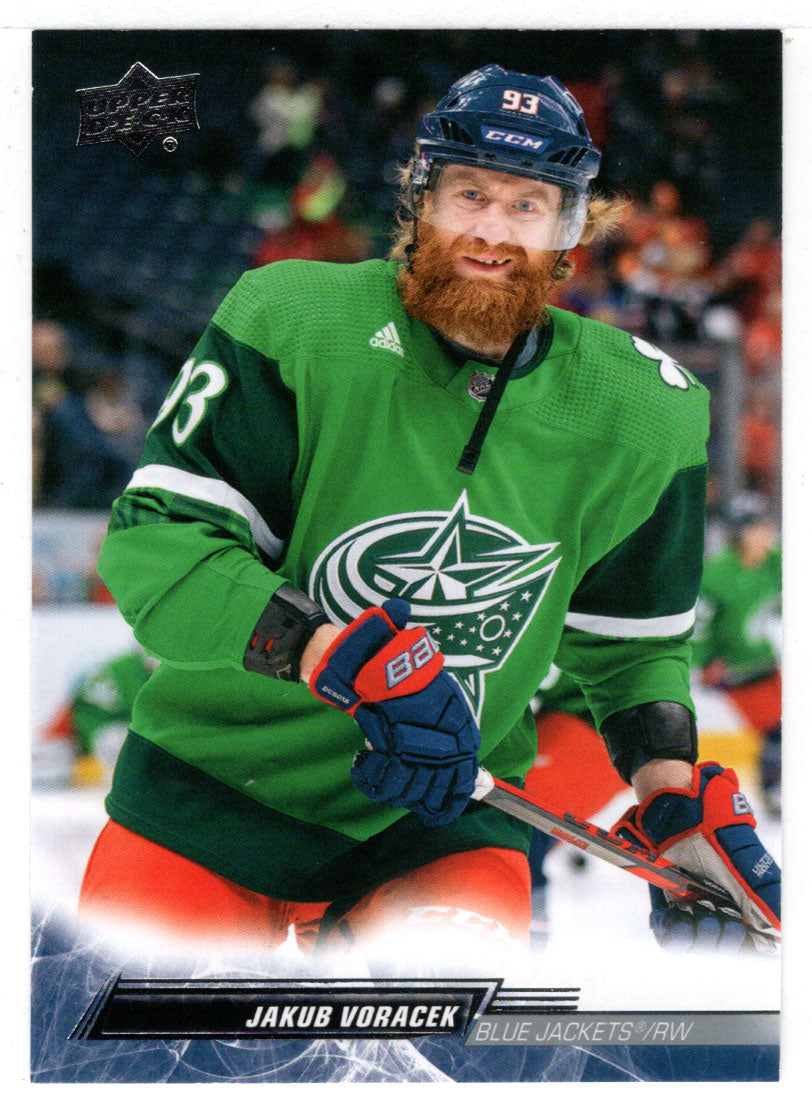 Jakub Voracek - Columbus Blue Jackets (NHL Hockey Card) 2022-23 Upper Deck # 302 Mint