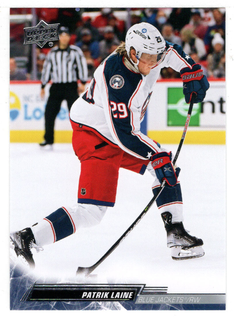 Patrik Laine - Columbus Blue Jackets (NHL Hockey Card) 2022-23 Upper Deck # 303 Mint