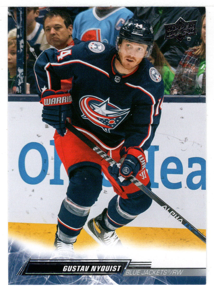 Gustav Nyquist - Columbus Blue Jackets (NHL Hockey Card) 2022-23 Upper Deck # 304 Mint