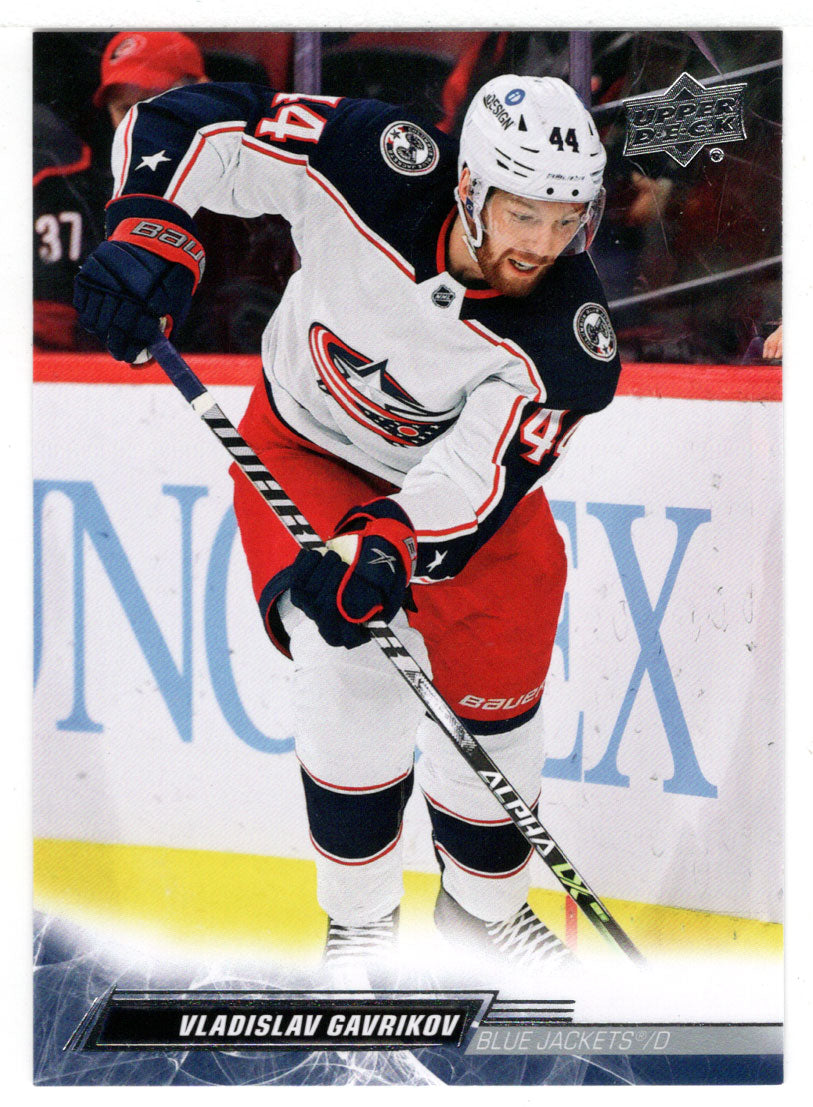 Vladislav Gavrikov - Columbus Blue Jackets (NHL Hockey Card) 2022-23 Upper Deck # 305 Mint