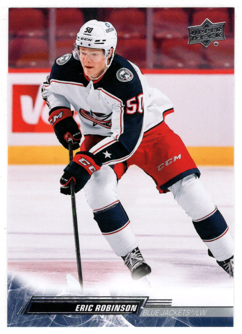 Eric Robinson - Columbus Blue Jackets (NHL Hockey Card) 2022-23 Upper Deck # 307 Mint
