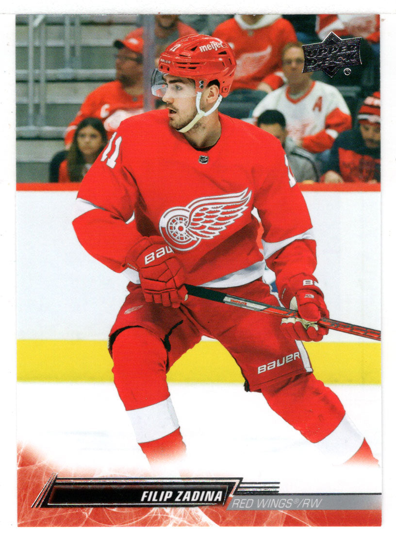 Filip Zadina - Detroit Red Wings (NHL Hockey Card) 2022-23 Upper Deck # 316 Mint