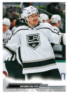 Arthur Kaliyev - Los Angeles Kings (NHL Hockey Card) 2022-23 Upper Deck # 336 Mint