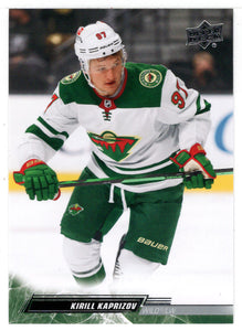 Kirill Kaprizov - Minnesota Wild (NHL Hockey Card) 2022-23 Upper Deck # 341 Mint