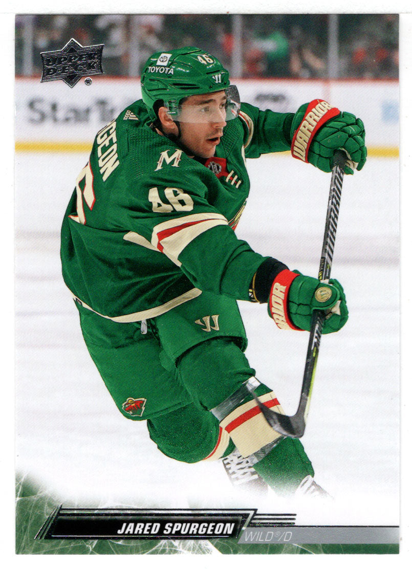 Jared Spurgeon - Minnesota Wild (NHL Hockey Card) 2022-23 Upper Deck # 343 Mint