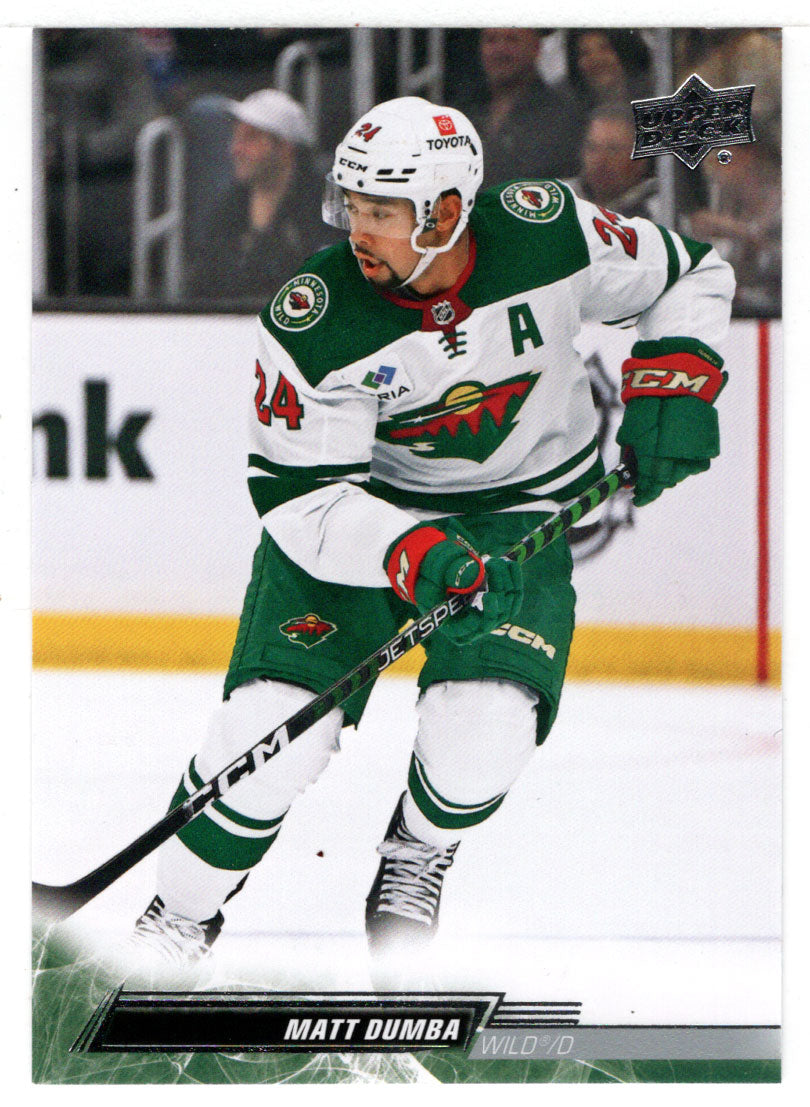 Matt Dumba - Minnesota Wild (NHL Hockey Card) 2022-23 Upper Deck # 345 Mint