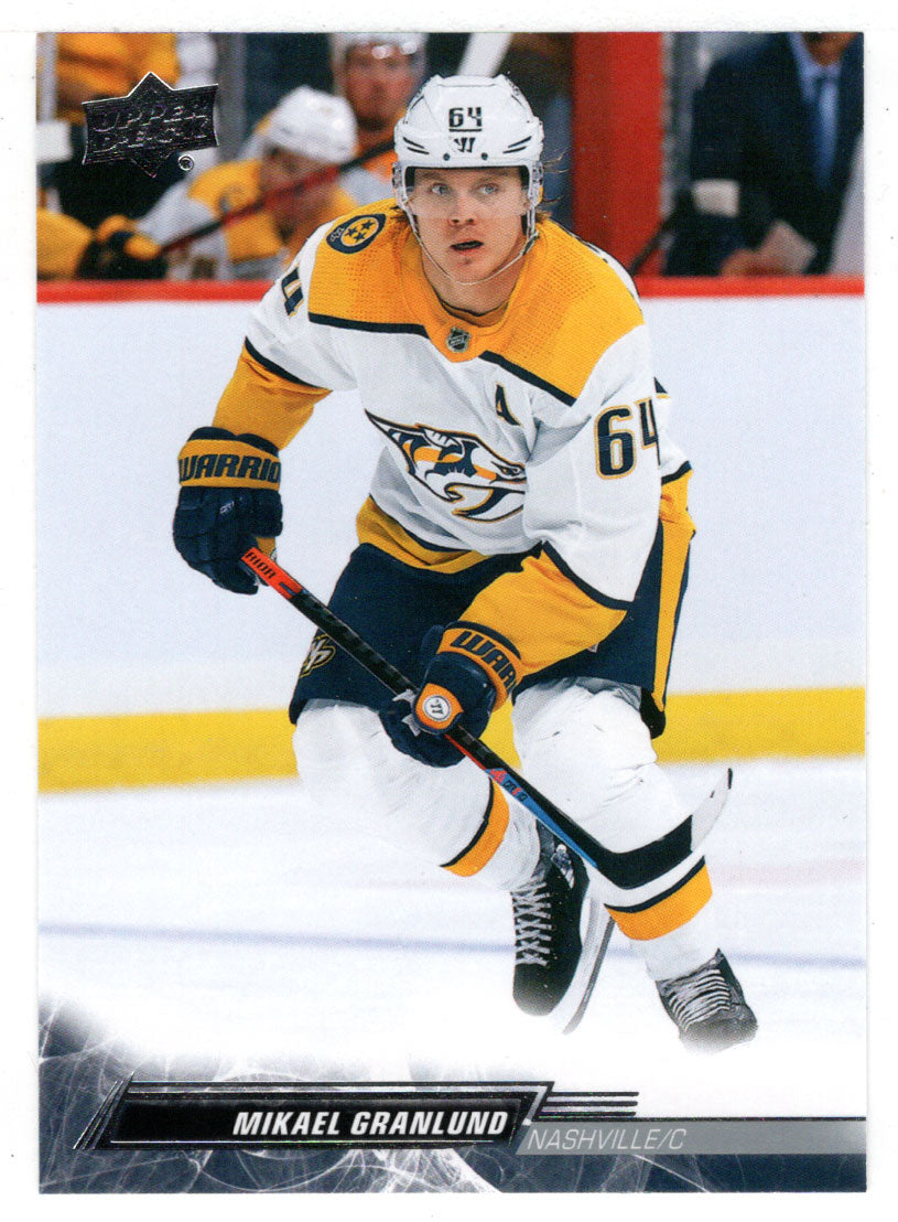 Mikael Granlund - Nashville Predators (NHL Hockey Card) 2022-23 Upper Deck # 350 Mint