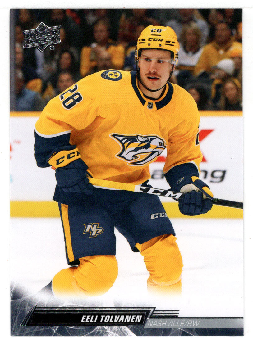 Eeli Tolvanen - Nashville Predators (NHL Hockey Card) 2022-23 Upper Deck # 357 Mint