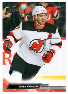 Dougie Hamilton - New Jersey Devils (NHL Hockey Card) 2022-23 Upper Deck # 358 Mint