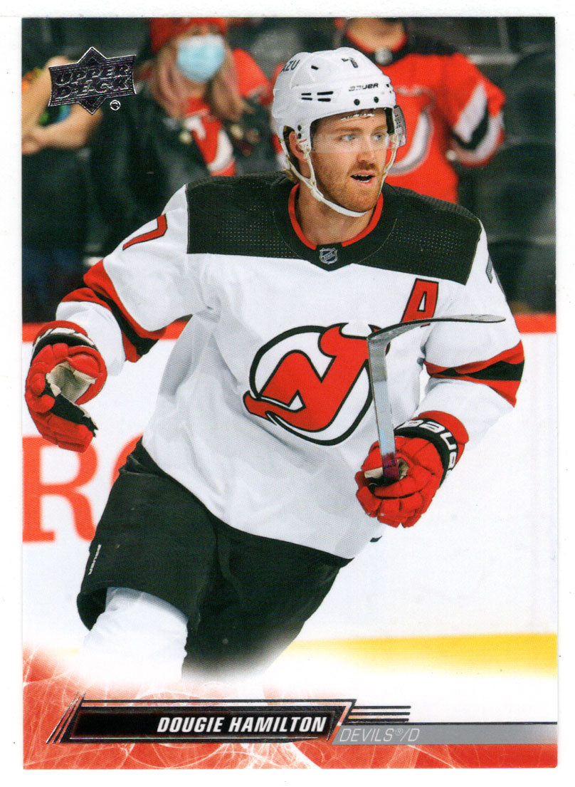 Dougie Hamilton - New Jersey Devils (NHL Hockey Card) 2022-23 Upper Deck # 358 Mint